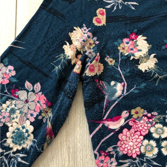 Monsoon Floral Print 1/2 Sleeve Dress Size 10 - Picture 11 of 15